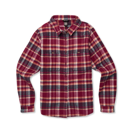 Womens Mero Organic Flannel Shirt