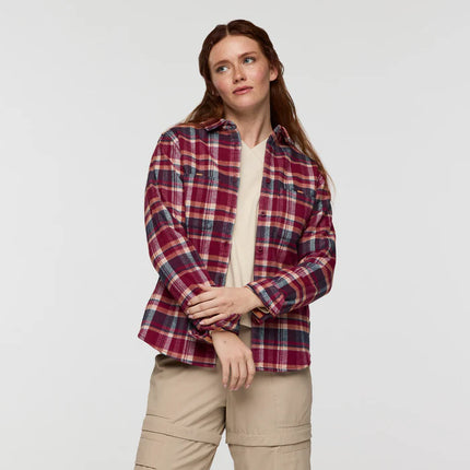 Womens Mero Organic Flannel Shirt