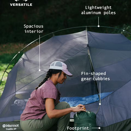 Trailfin 3-Person Tent
