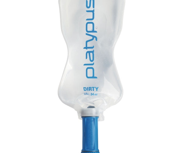 Platypus QuickDraw Sistema Di Filtrazione Acqua 1L - Ultra Leggero, Portata 3L/min, Per Trekking E Campeggio