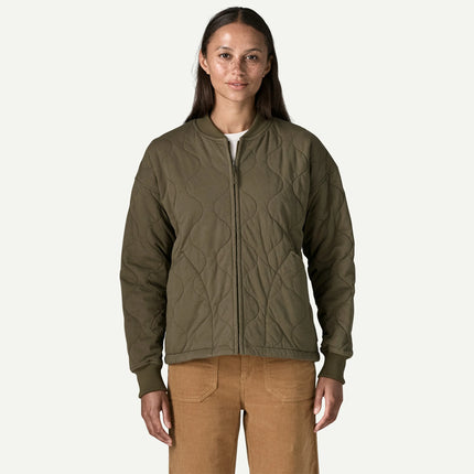 Women's Daily Quilted Bomber Jacket