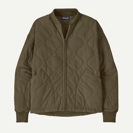 Women's Daily Quilted Bomber Jacket