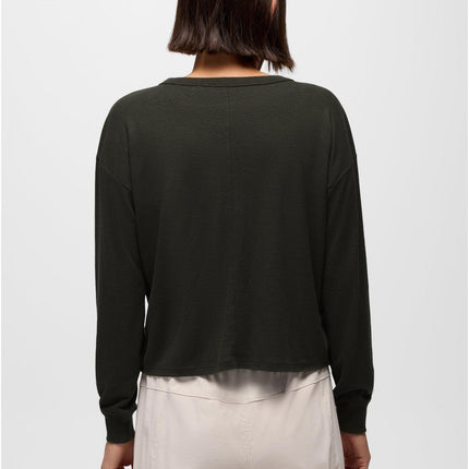 Womens Cozy Up LS Crew