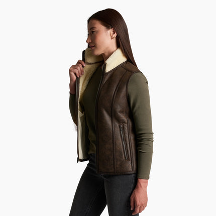 Womens Dani Sherpa Vest