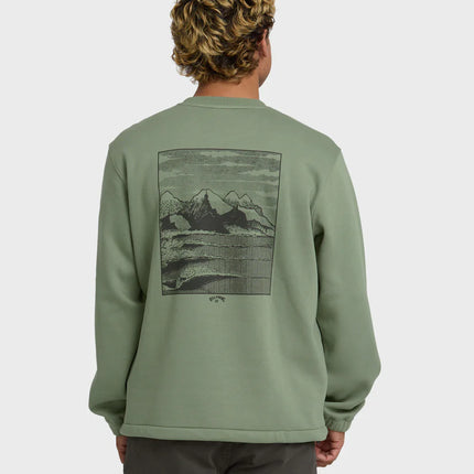 Mens Compass Crew Sweatshirt