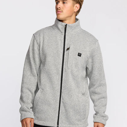 Mens Boundary Mock Zip