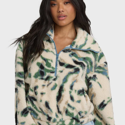 Womens Barra Half Zip FLC
