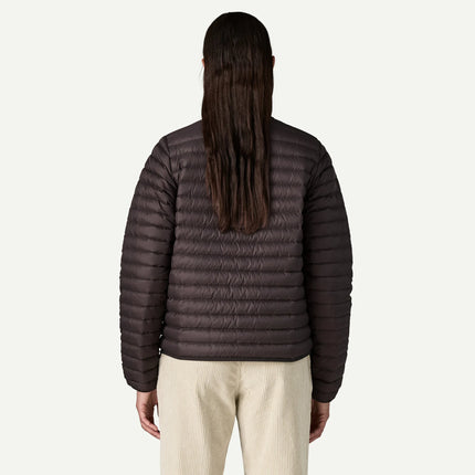 Women's Lightweight Reversible Down Sweater Cardigan