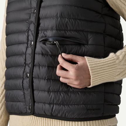 Women's Lightweight Reversible Down Sweater Vest