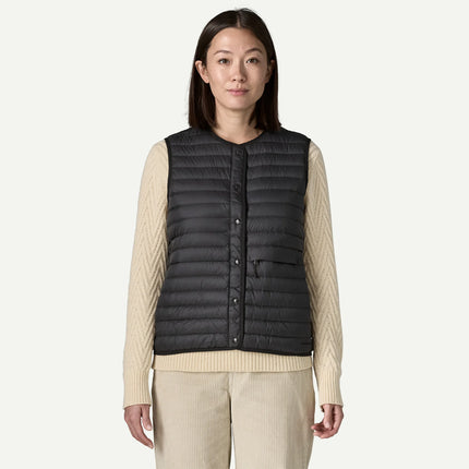 Women's Lightweight Reversible Down Sweater Vest