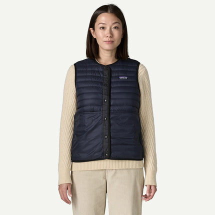 Women's Lightweight Reversible Down Sweater Vest