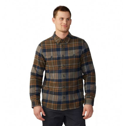 Mens Plusher Long Sleeve Flannel