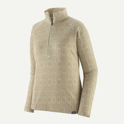 Womens Capilene Midweight Zip-Neck Pullover