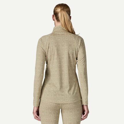 Womens Capilene Midweight Zip-Neck Pullover