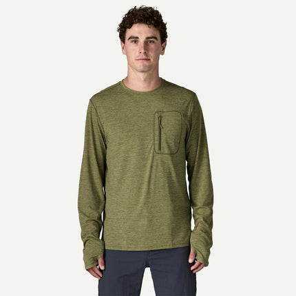 Men's Long Sleeve Cap Cool Sun Shirt
