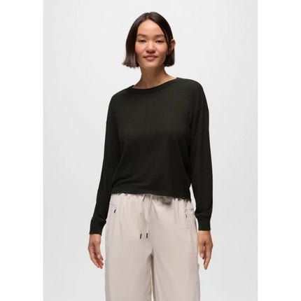 Womens Cozy Up LS Crew