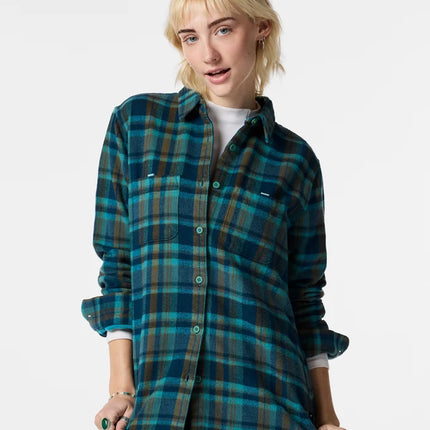 Women's Mero Organic Flannel Shirt